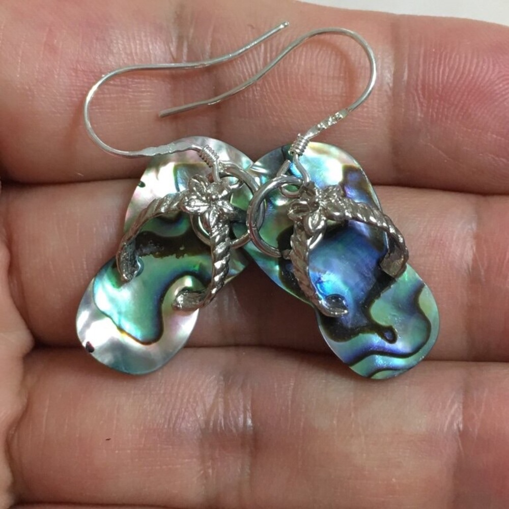 Newhandmade Abalone Shell Earrings - image 3